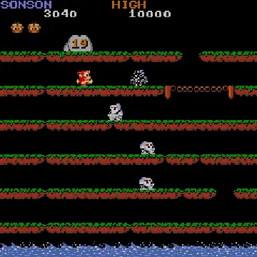 Son Son (Japan) screen shot game playing